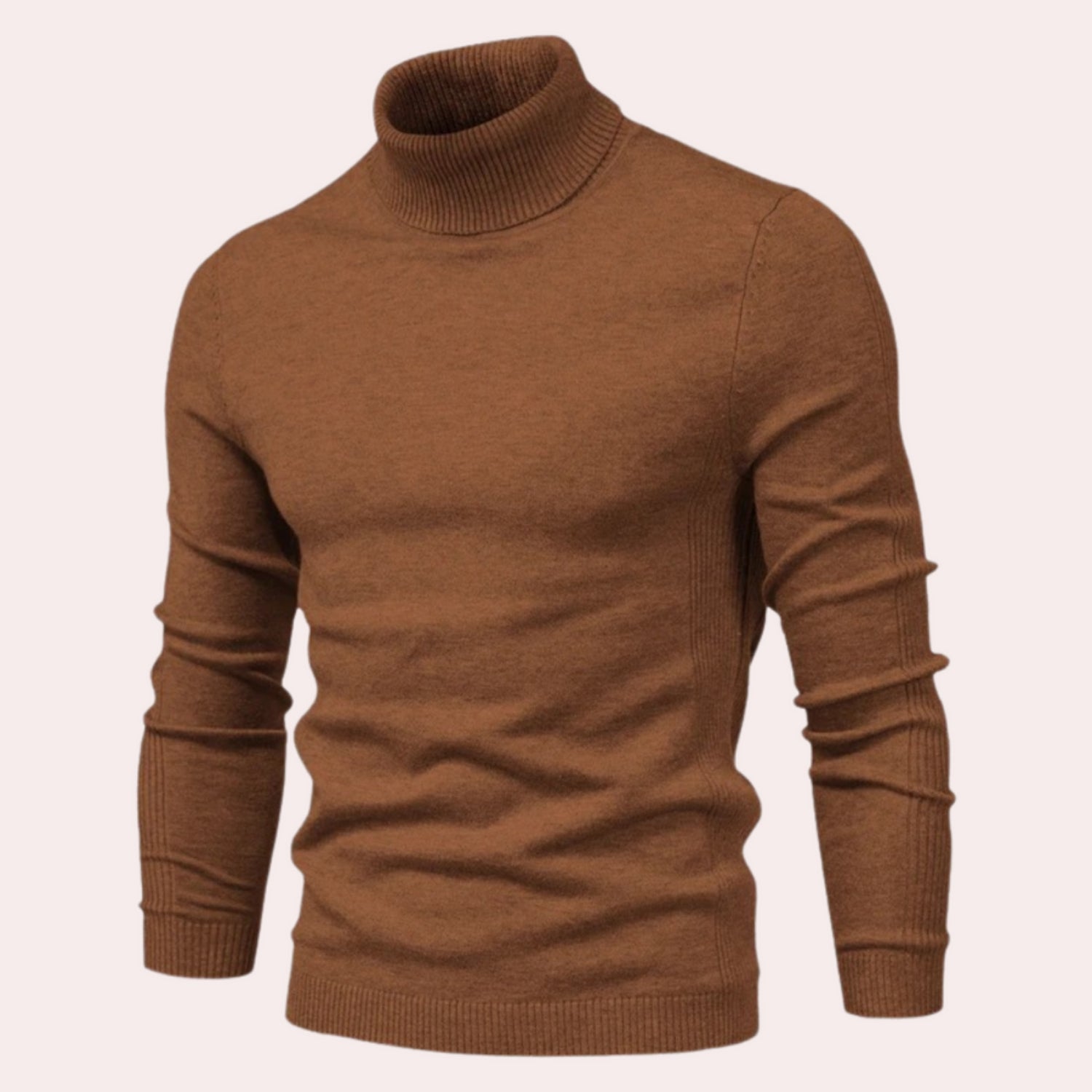 Krohn-e | Lässiger Rollkragenpullover für Herren