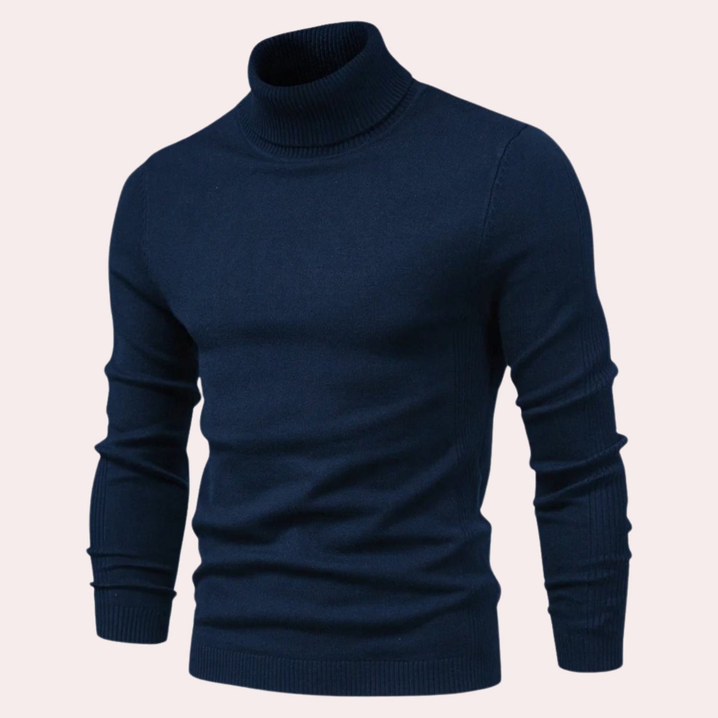 Krohn-e | Lässiger Rollkragenpullover für Herren