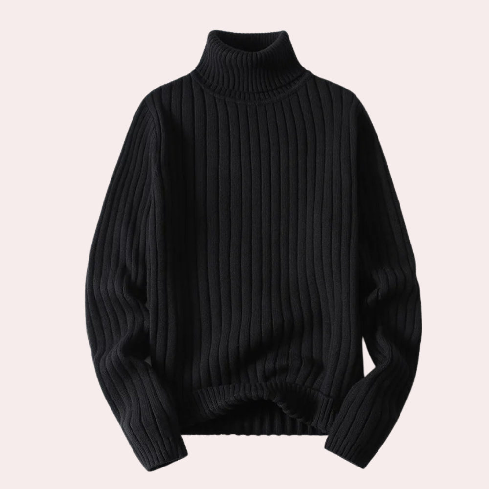 Krohn-e | Ripp Pullover Acryl Komfort und Warmes Design