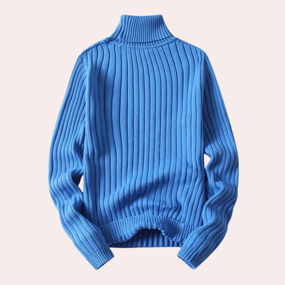 Krohn-e | Ripp Pullover Acryl Komfort und Warmes Design