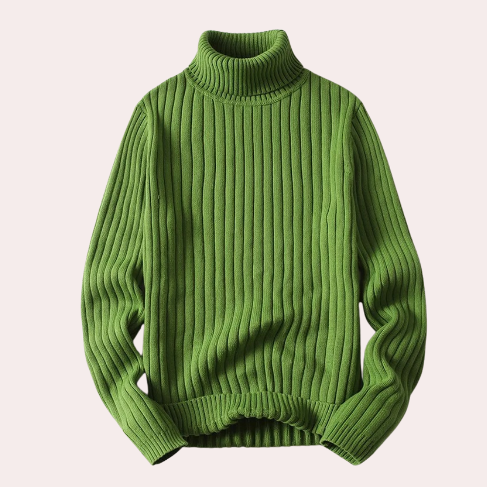Krohn-e | Ripp Pullover Acryl Komfort und Warmes Design