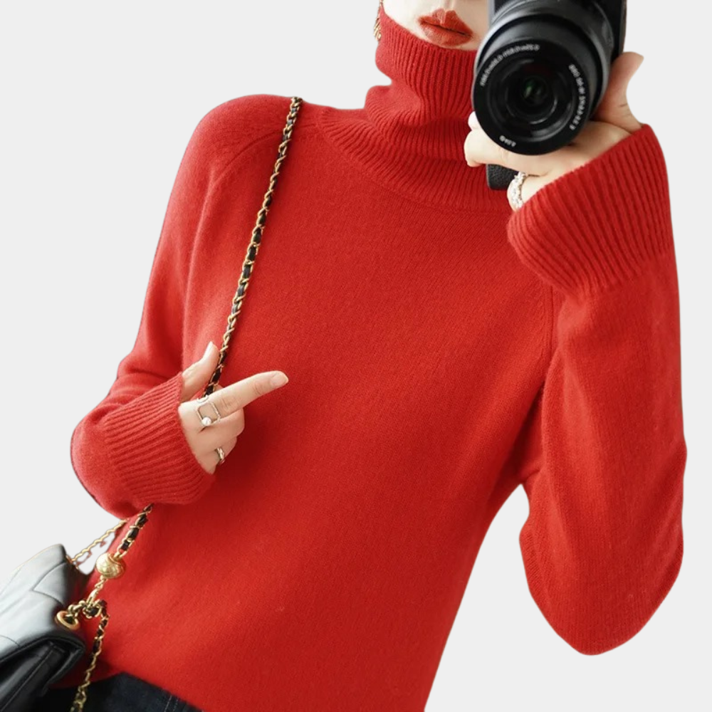 Marien - Luxuriöser Damen-Strickpullover in Komfortqualität