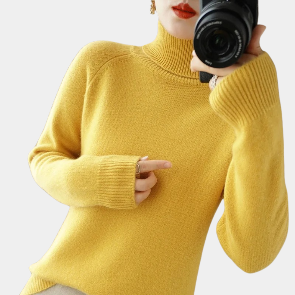 Marien - Luxuriöser Damen-Strickpullover in Komfortqualität