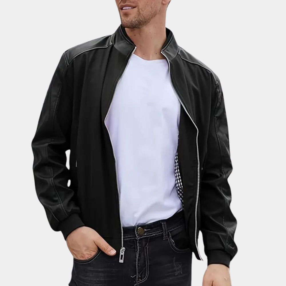 Moderne, weiche Herrenbomberjacke von Billeter