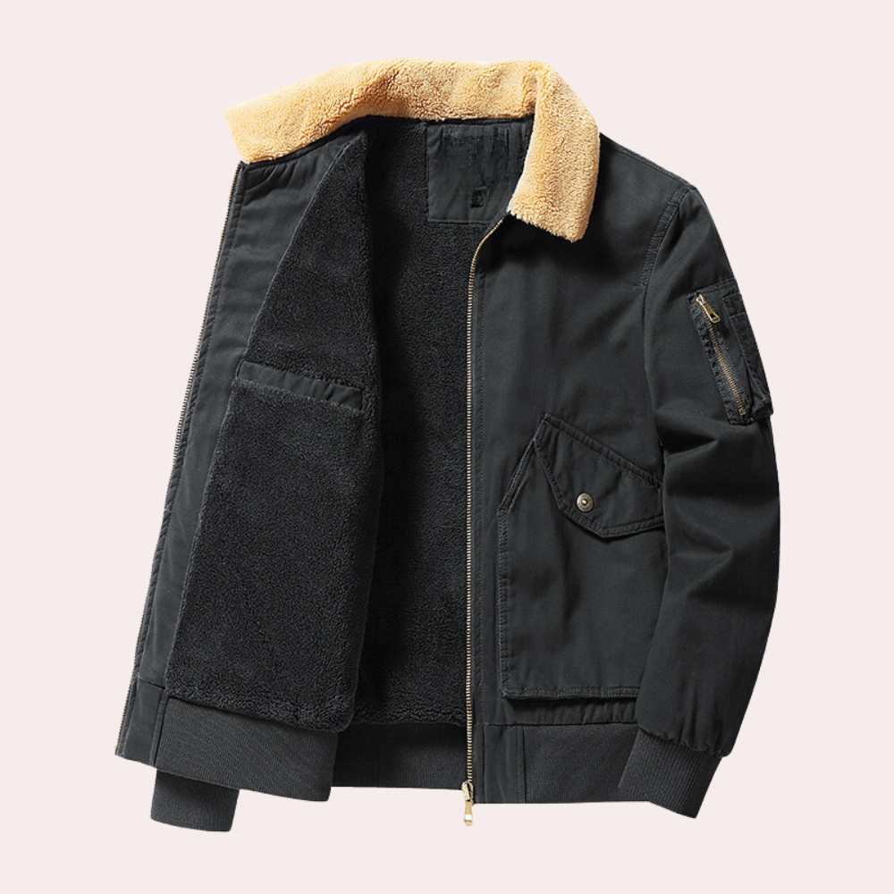 Eberly Herren Bomberjacke: Stilvoll, warm & multifunktional