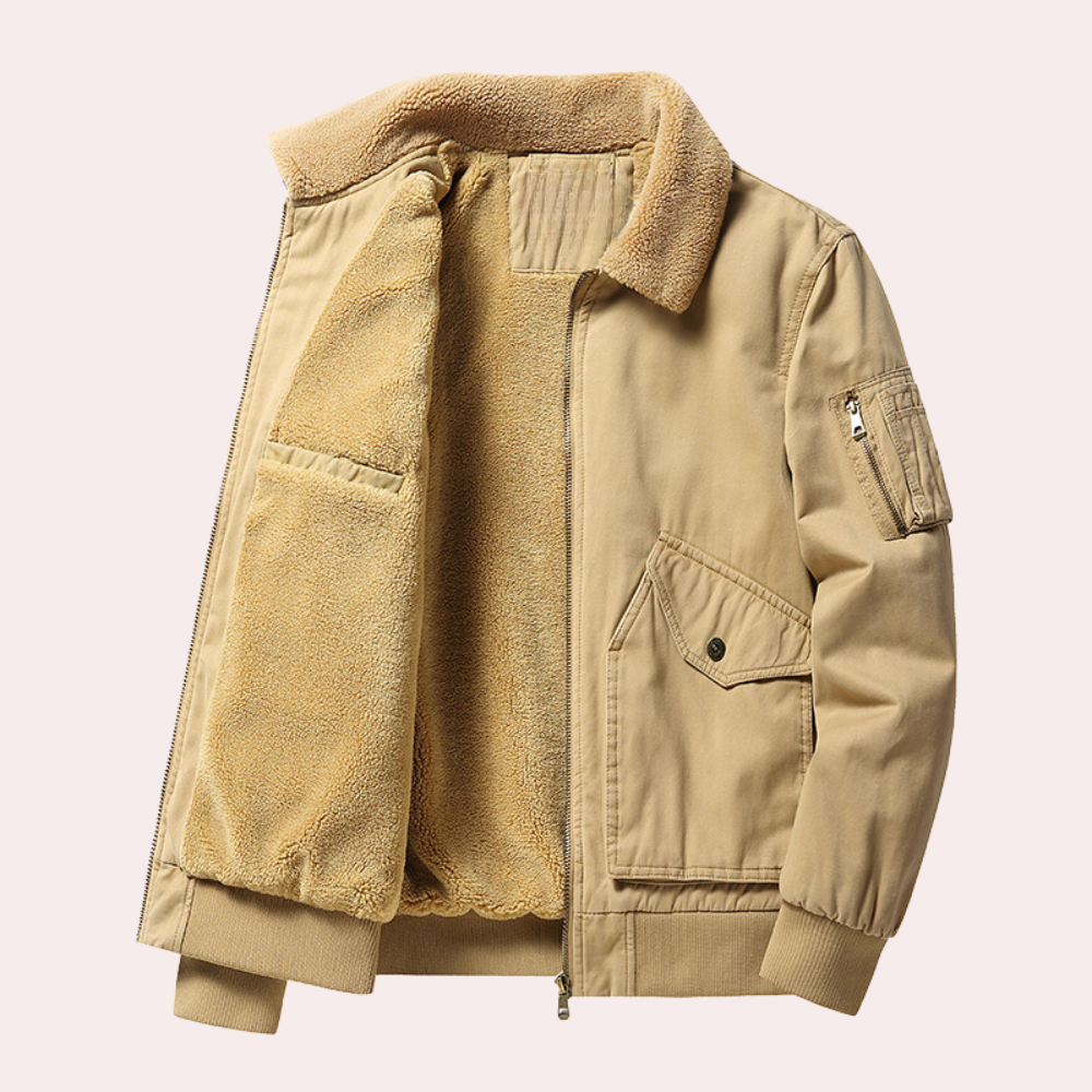 Eberly Herren Bomberjacke: Stilvoll, warm & multifunktional
