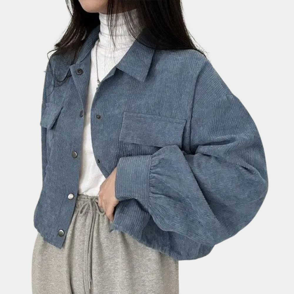 Krohn-e | Herbstjacke aus Cord für Damen