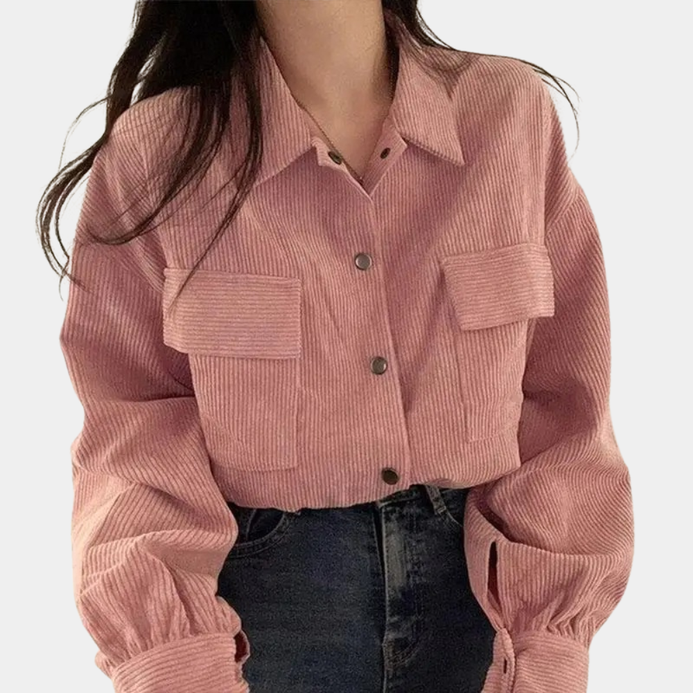 Krohn-e | Herbstjacke aus Cord für Damen