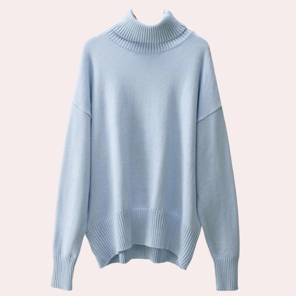 Elegantes, luxuriöses Damen-Rollkragenpullover mit bequemer Passform von Nala
