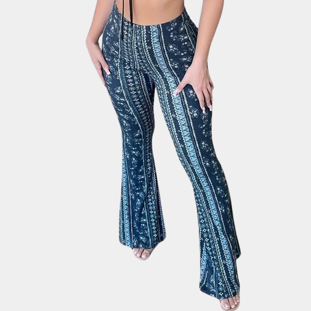 Damen-Boho-Schlaghose Elvera: Trendiger, lässiger Style
