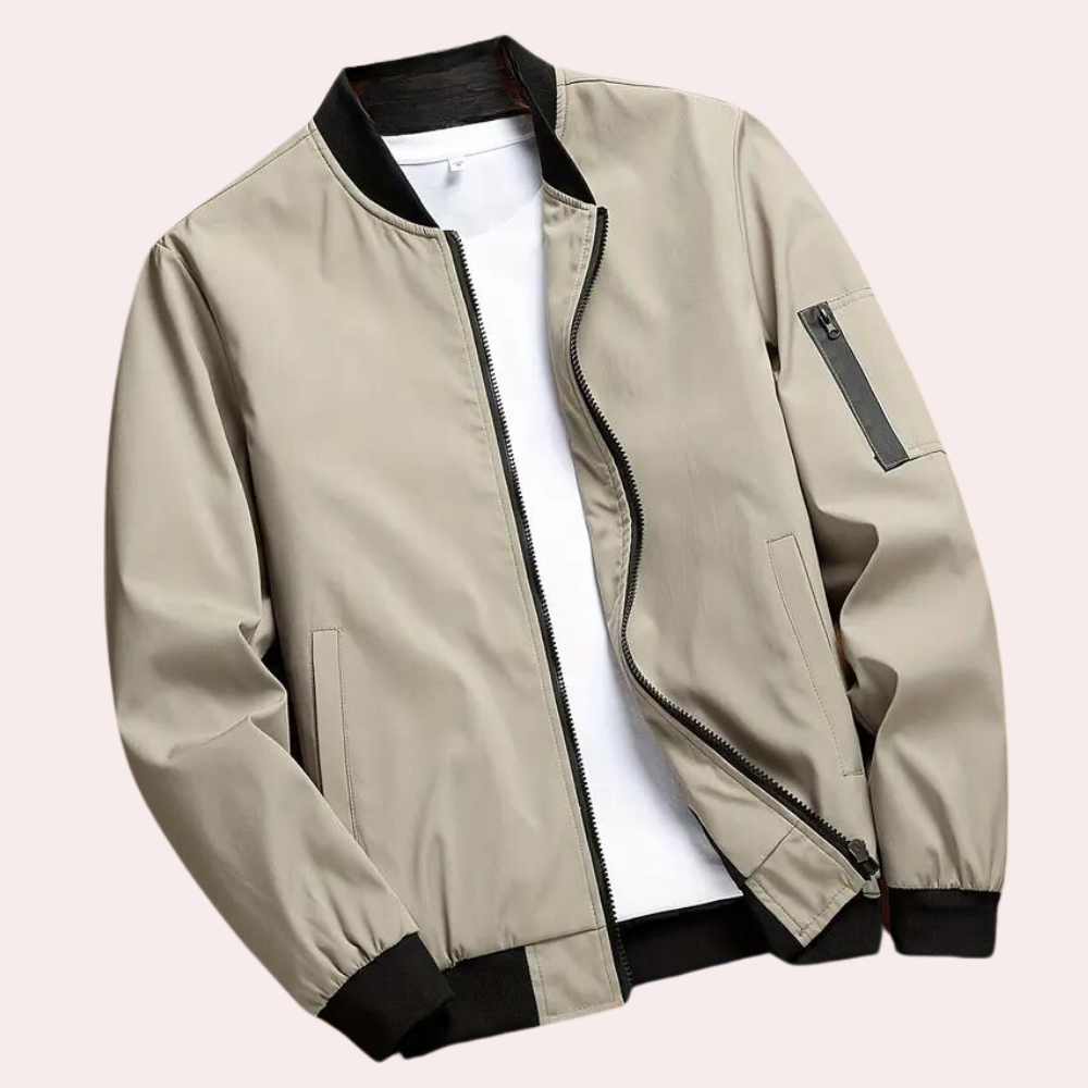 Moderne Herren Bomberjacke von Artiom für einen entspannten Look