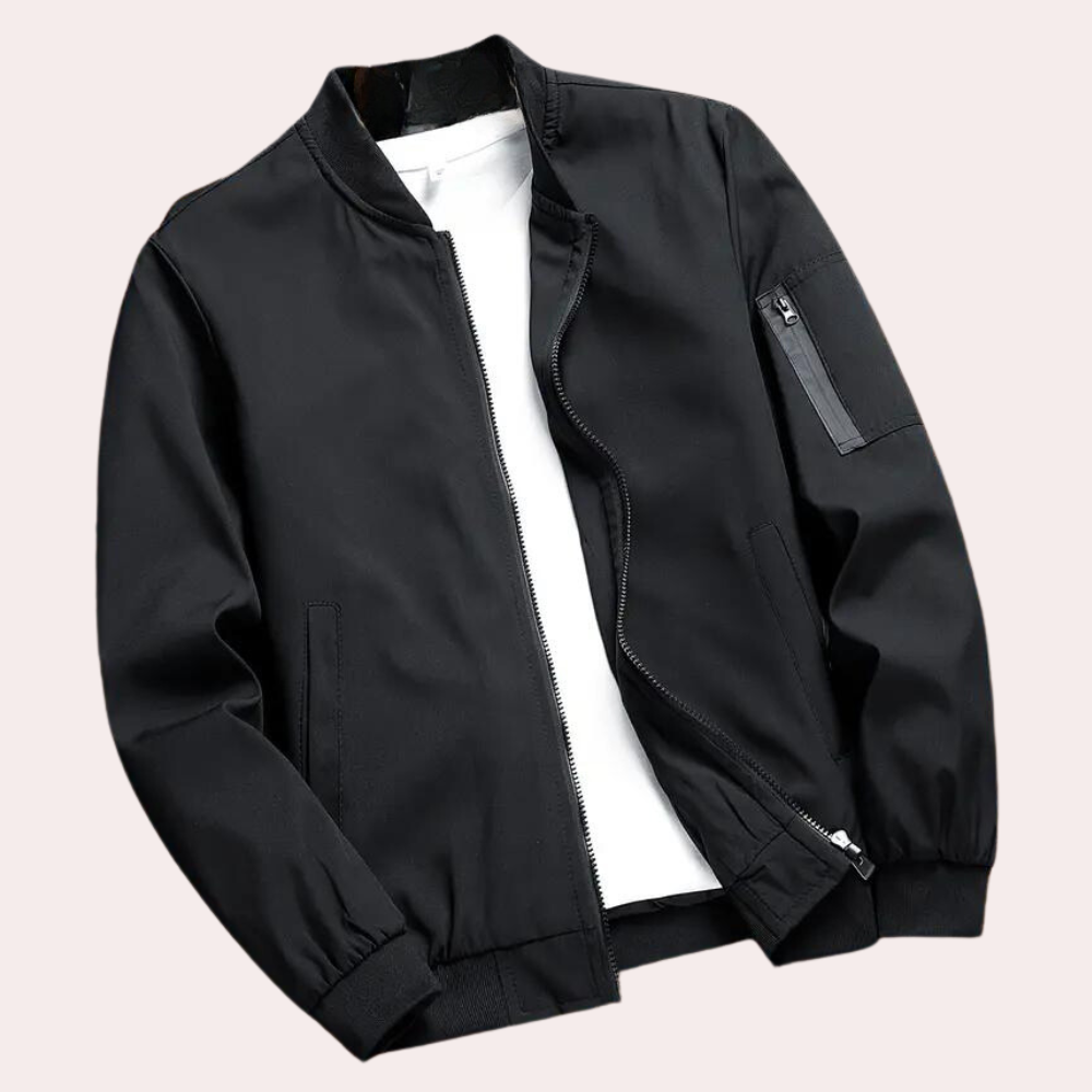 Moderne Herren Bomberjacke von Artiom für einen entspannten Look