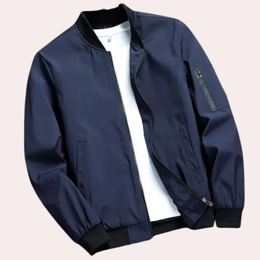 Moderne Herren Bomberjacke von Artiom für einen entspannten Look
