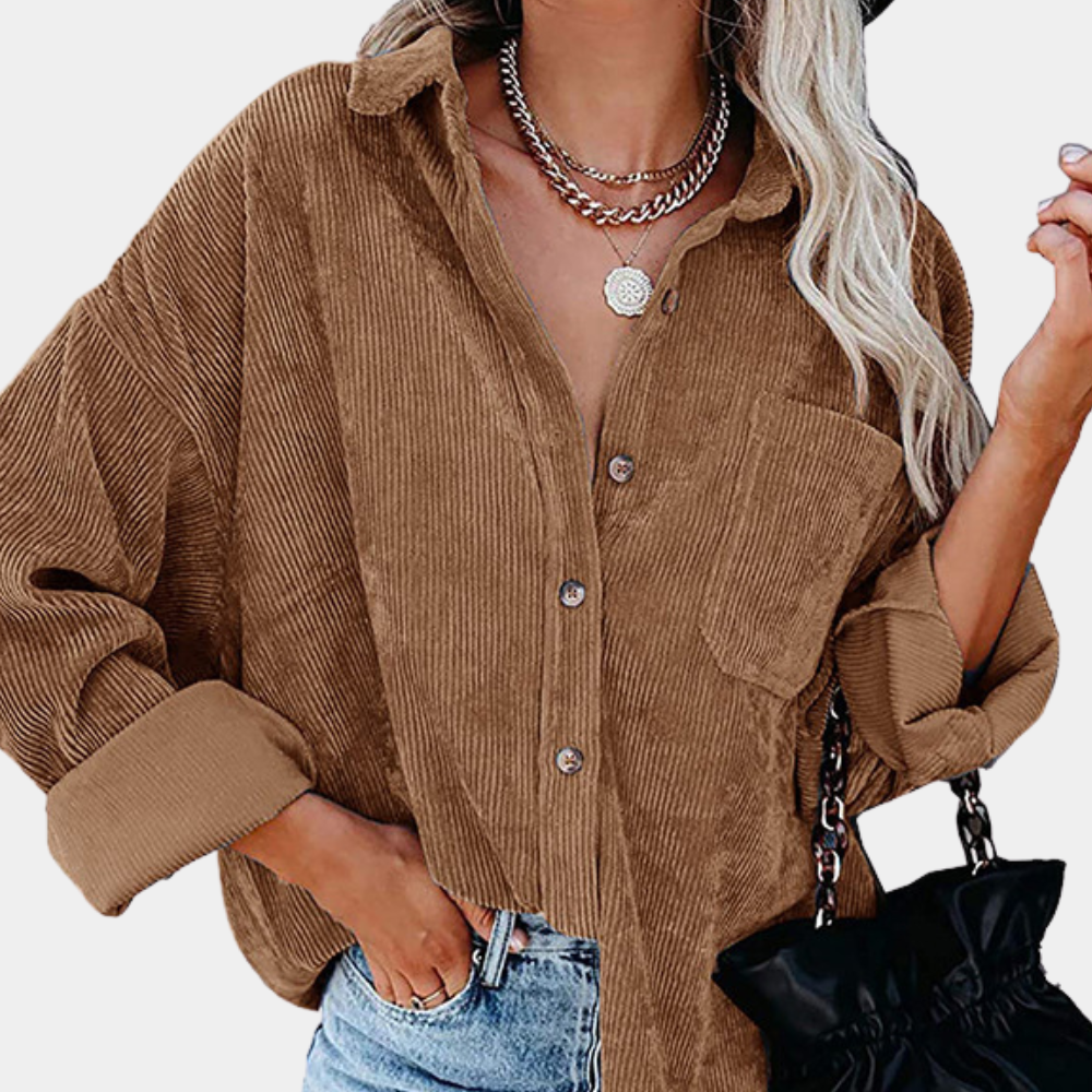 Krohn-e | Herbst Damenjacke aus Cordstoffen