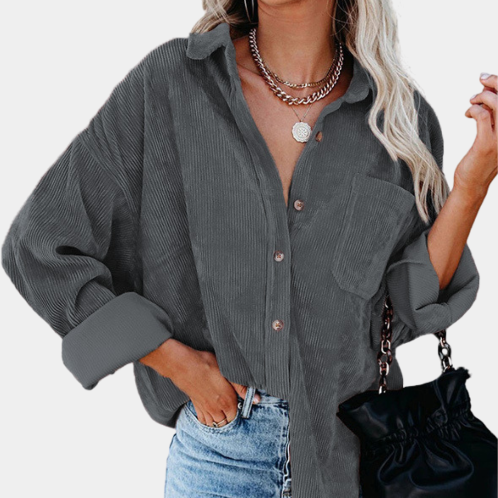 Krohn-e | Herbst Damenjacke aus Cordstoffen
