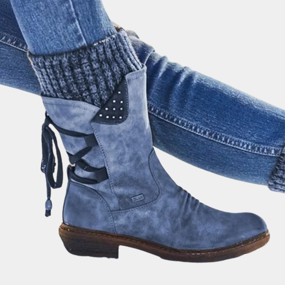 Modische Damenschneestiefel für die trendige Frau