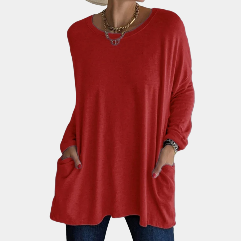 Elegantes und bequemes Oversize-Top für Damen
