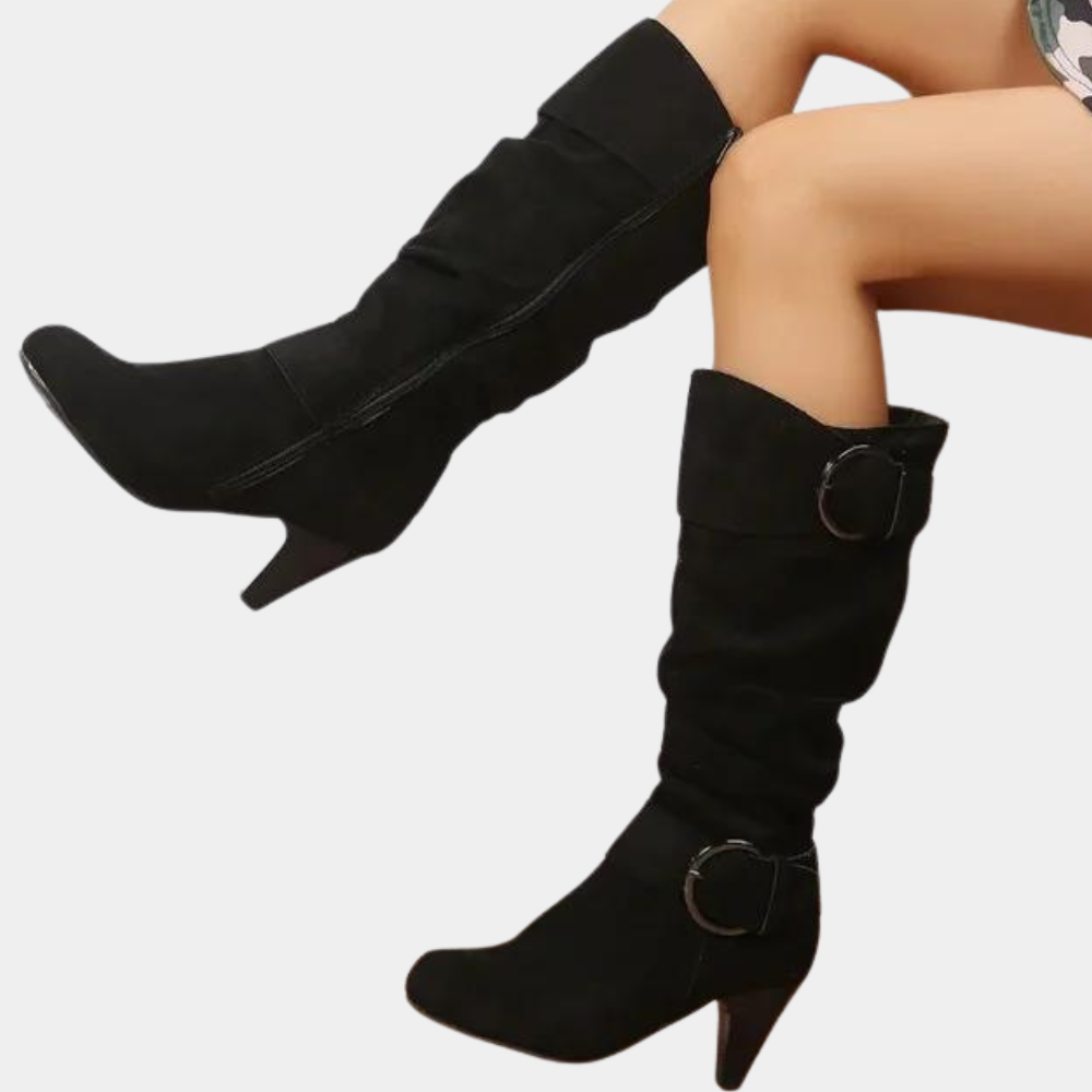 Trendige Damen-Stiefel in Knöchellänge