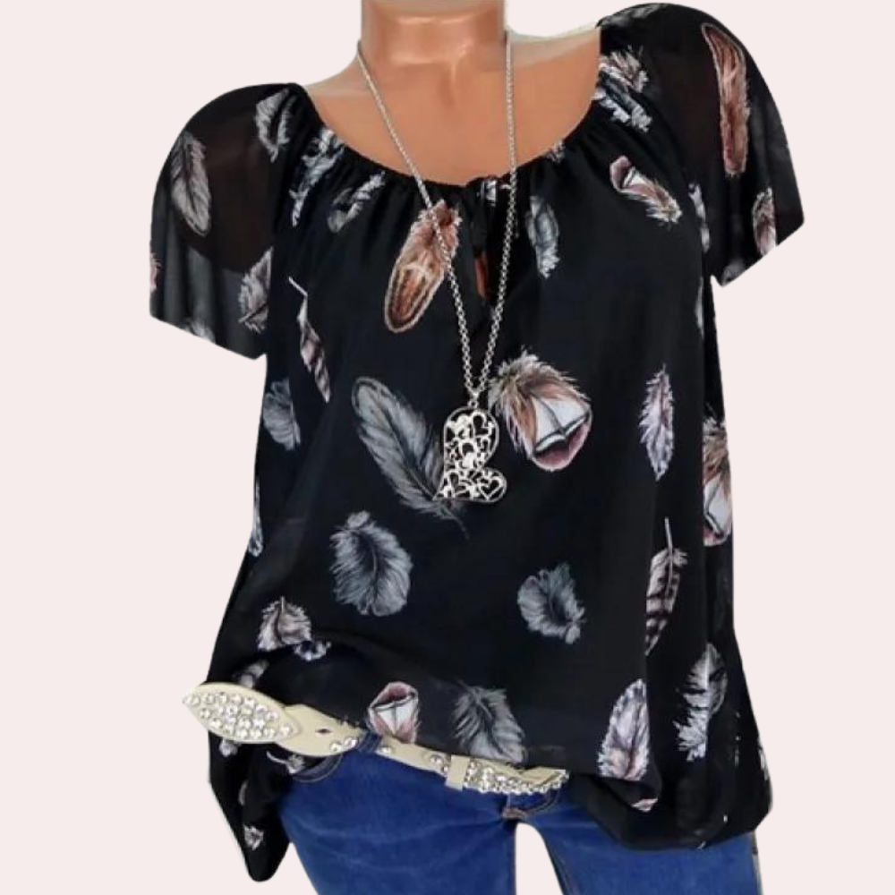 Stylishe, bequeme Damenbluse für entspanntes Styling