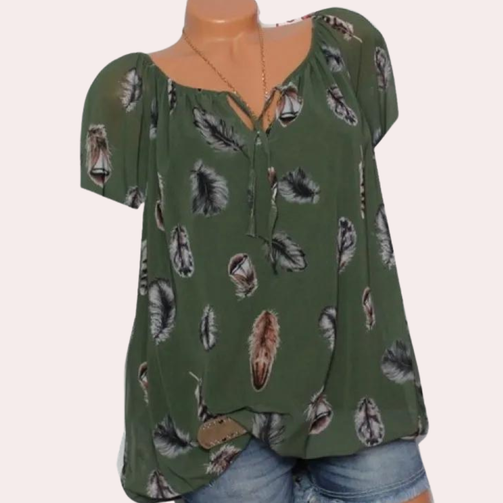 Stylishe, bequeme Damenbluse für entspanntes Styling
