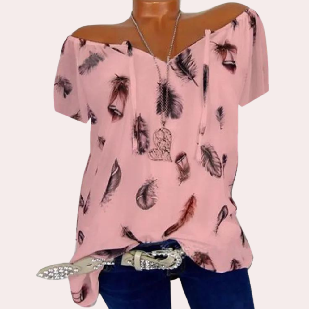 Stylishe, bequeme Damenbluse für entspanntes Styling