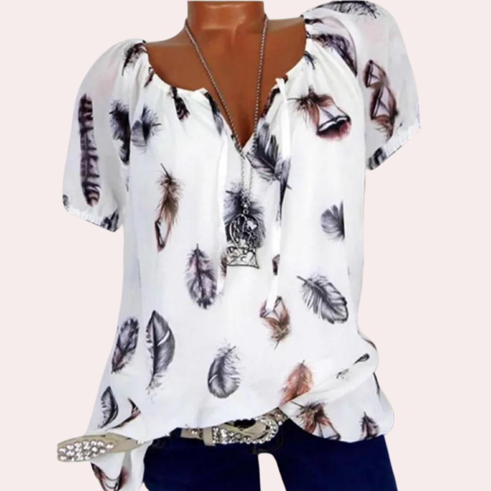 Stylishe, bequeme Damenbluse für entspanntes Styling