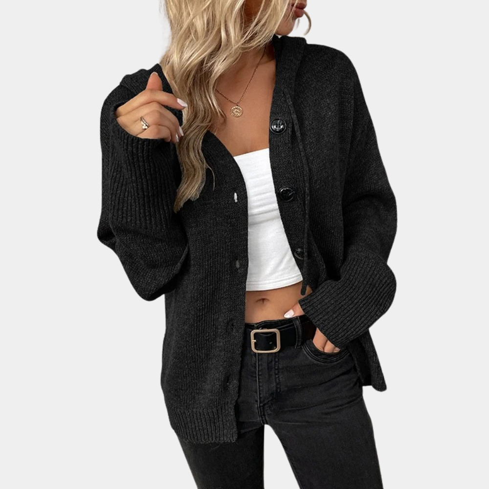 Weiche, elegante Strickjacke für Damen