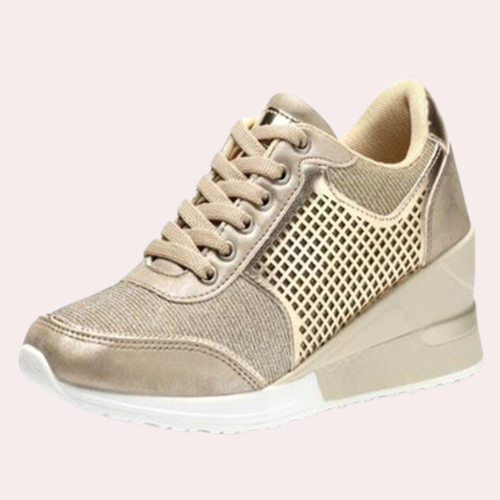 Modische Sneaker mit Keilabsatz