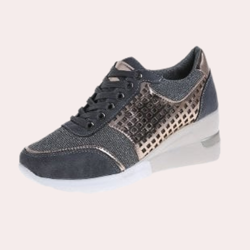 Modische Sneaker mit Keilabsatz