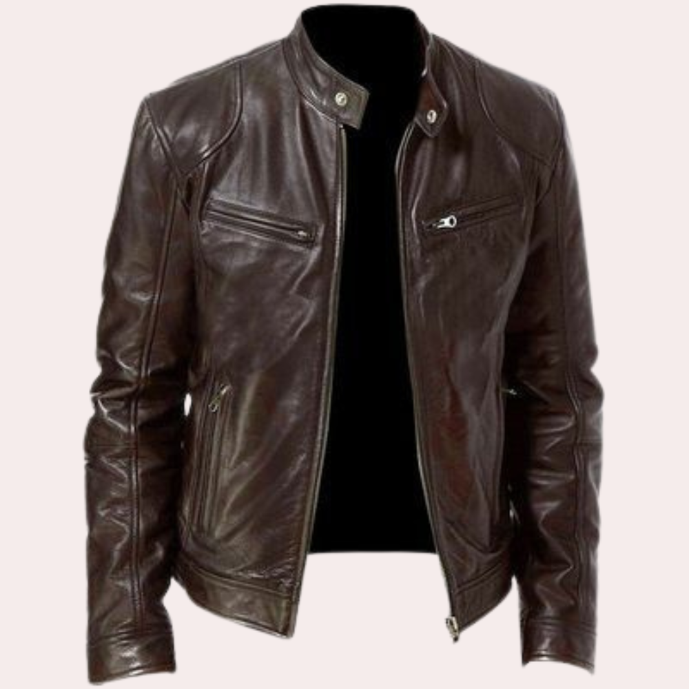 Hochwertige Lederjacke für Herren im edlen Design
