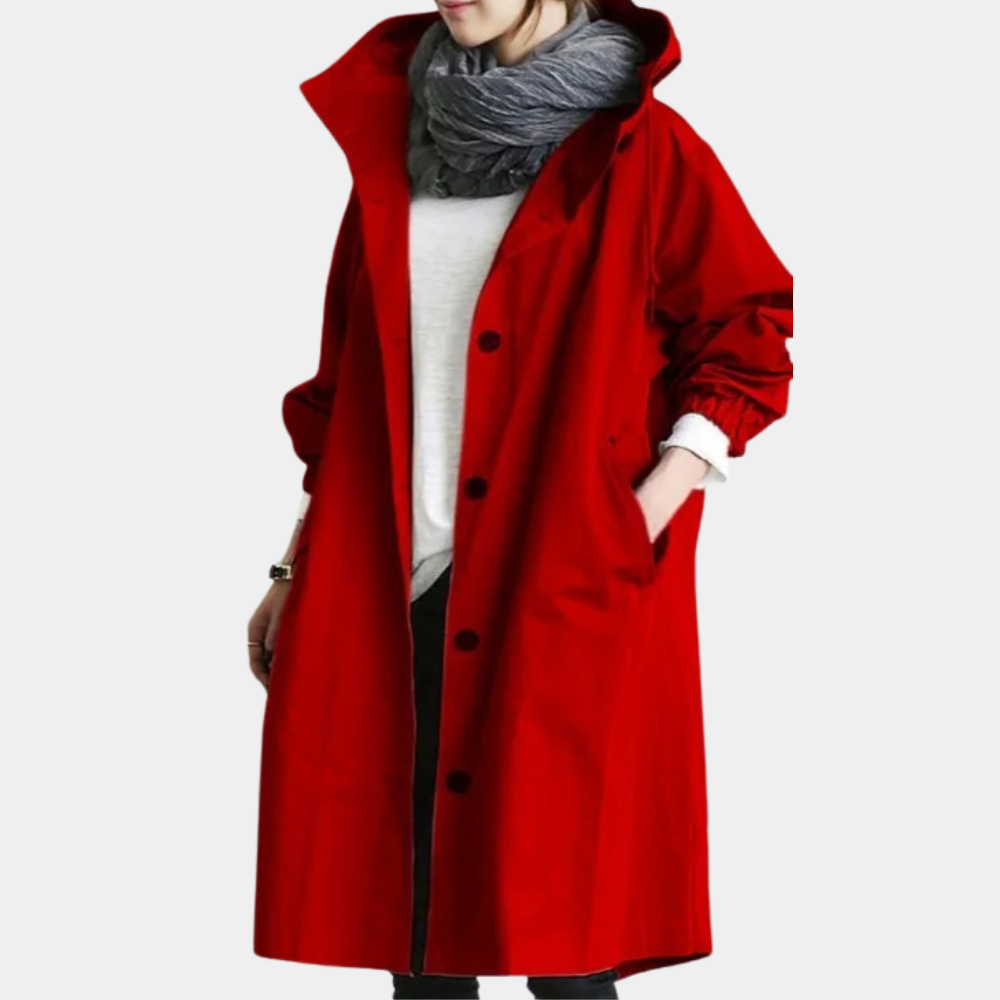Krohn-e | Trendy Lange Damenjacke