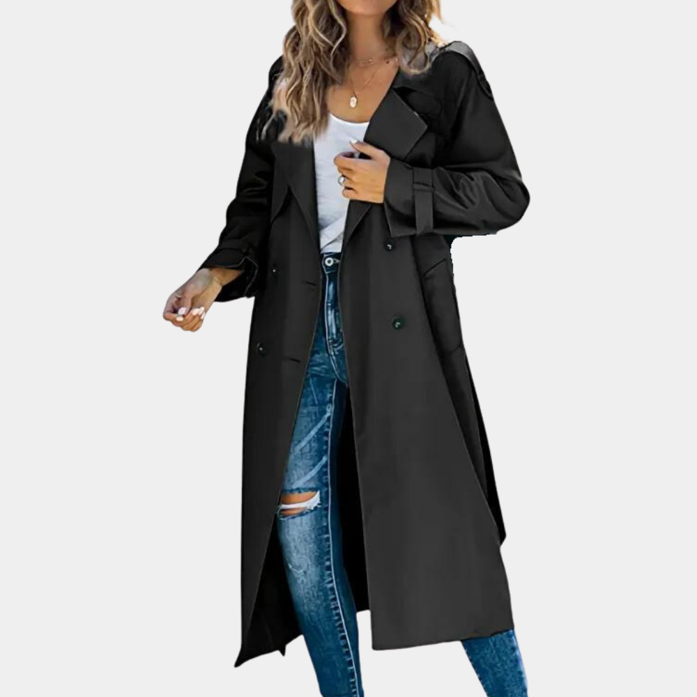 Krohn-e | Stylischer Herbst-Trenchcoat für Frauen