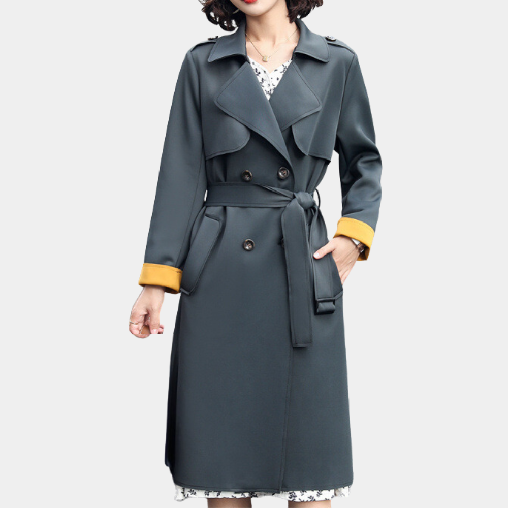 Krohn-e | Eleganter Herbst-Trenchcoat für Frauen