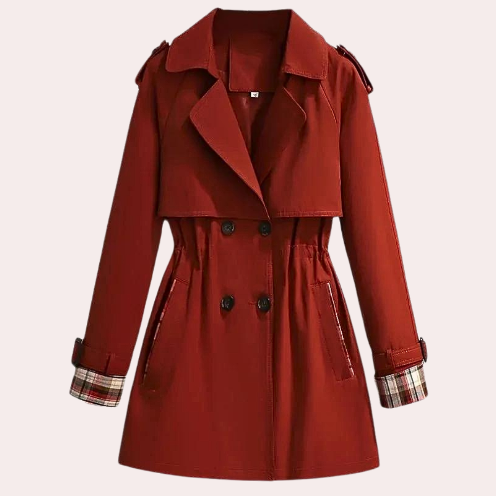 Krohn-e | Stilvoller Trenchcoat für Frauen, perfekt für den Herbst
