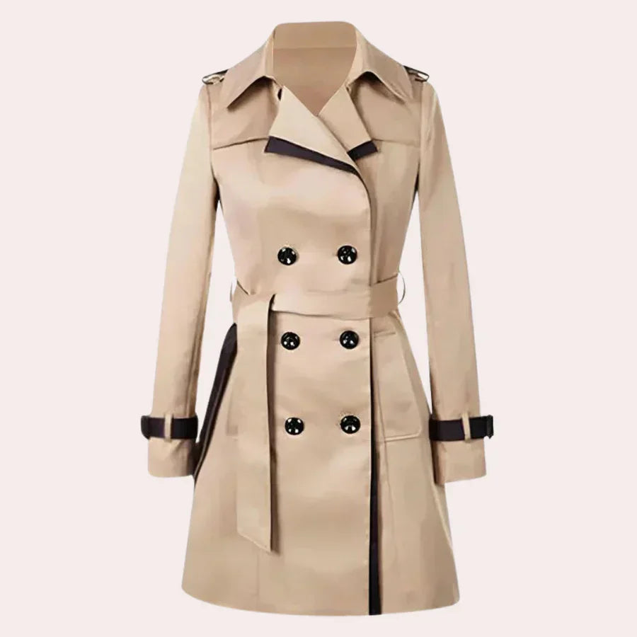 Krohn-e | Damen-Trenchcoat für Einen Raffinierten Look
