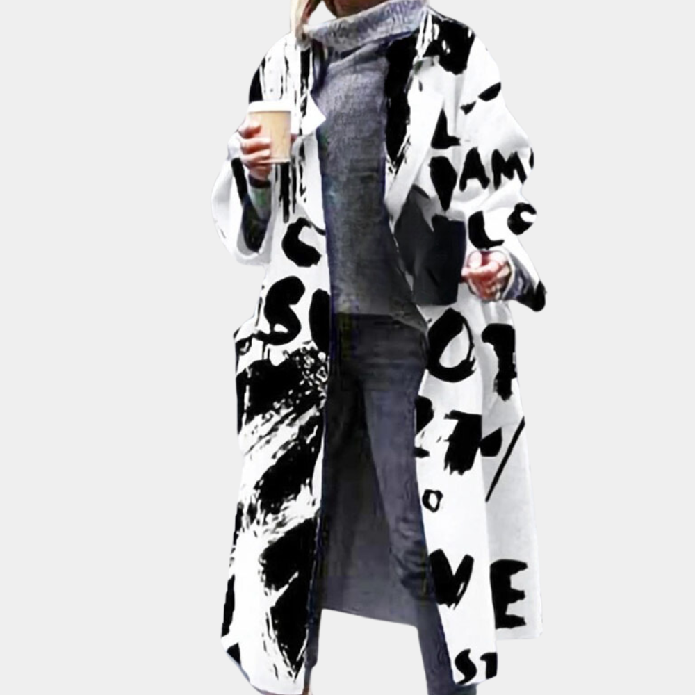 Elegante Damenjacke mit modischem Muster