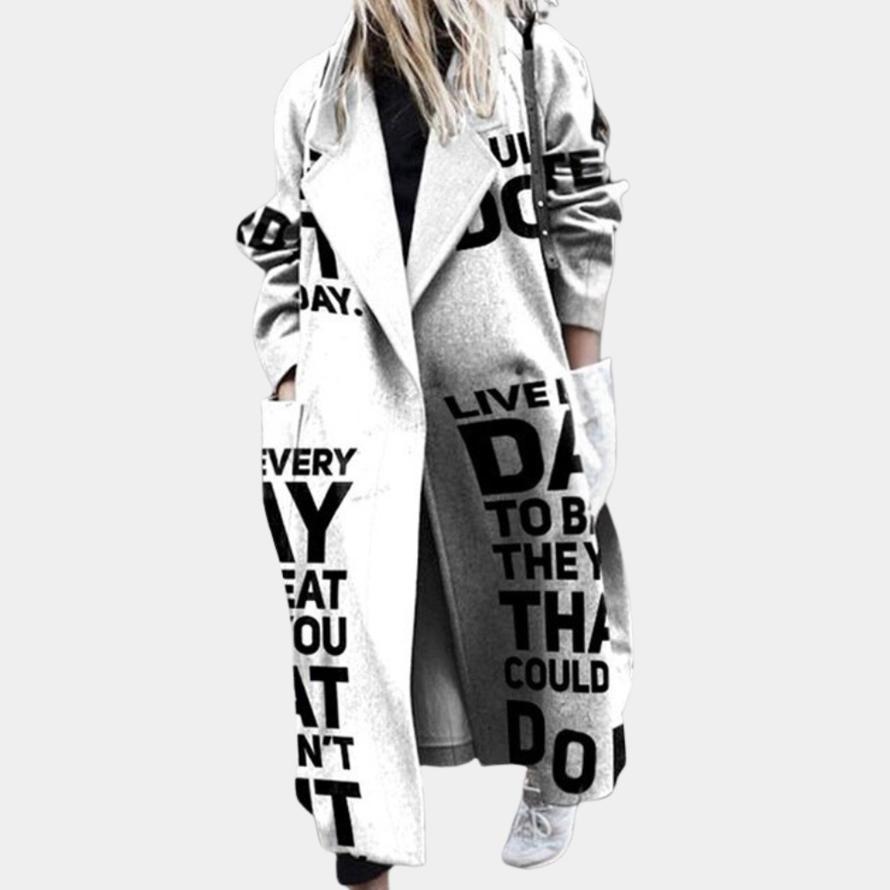 Elegante Damenjacke mit modischem Muster