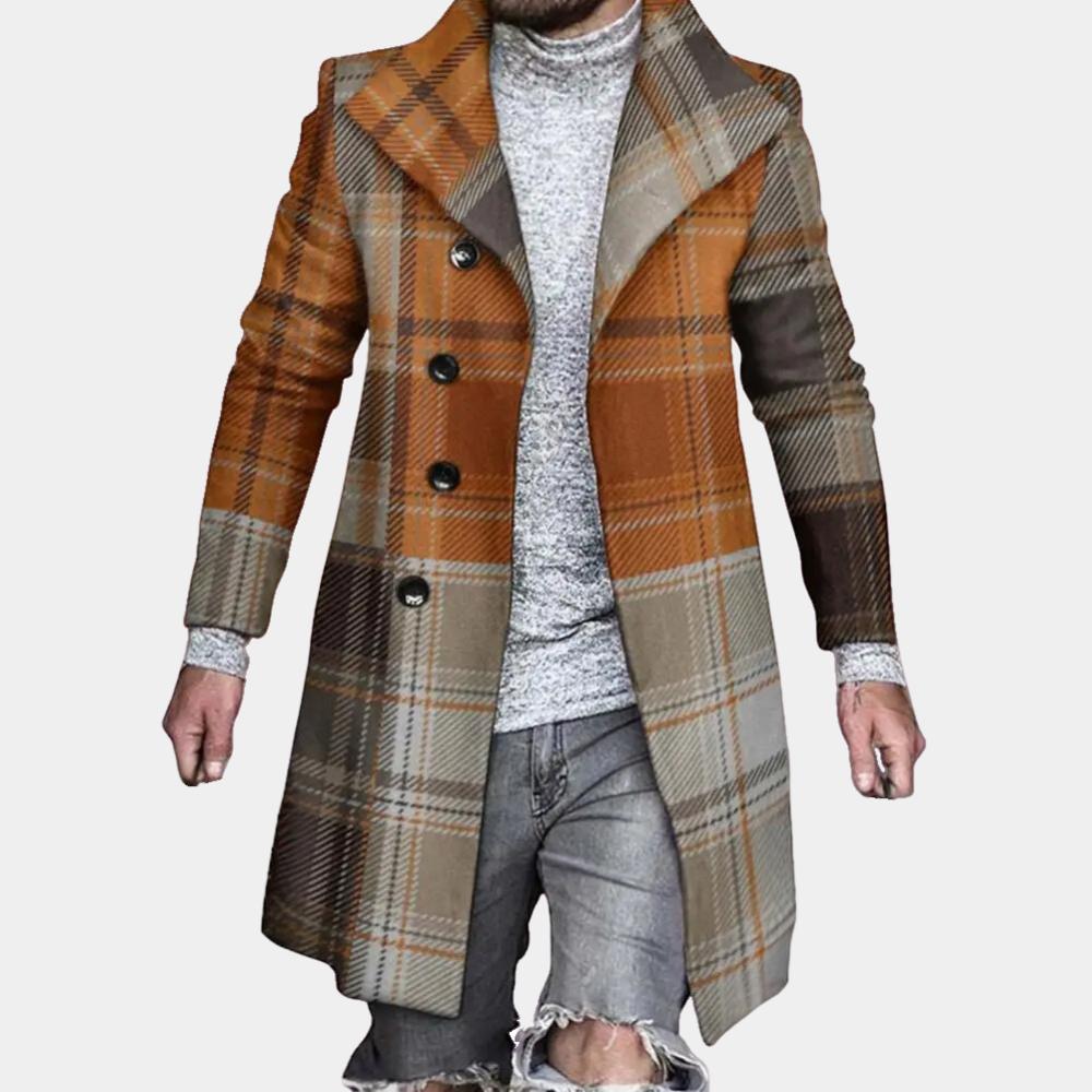 Moderne halblange Jacke im Trend für Herren