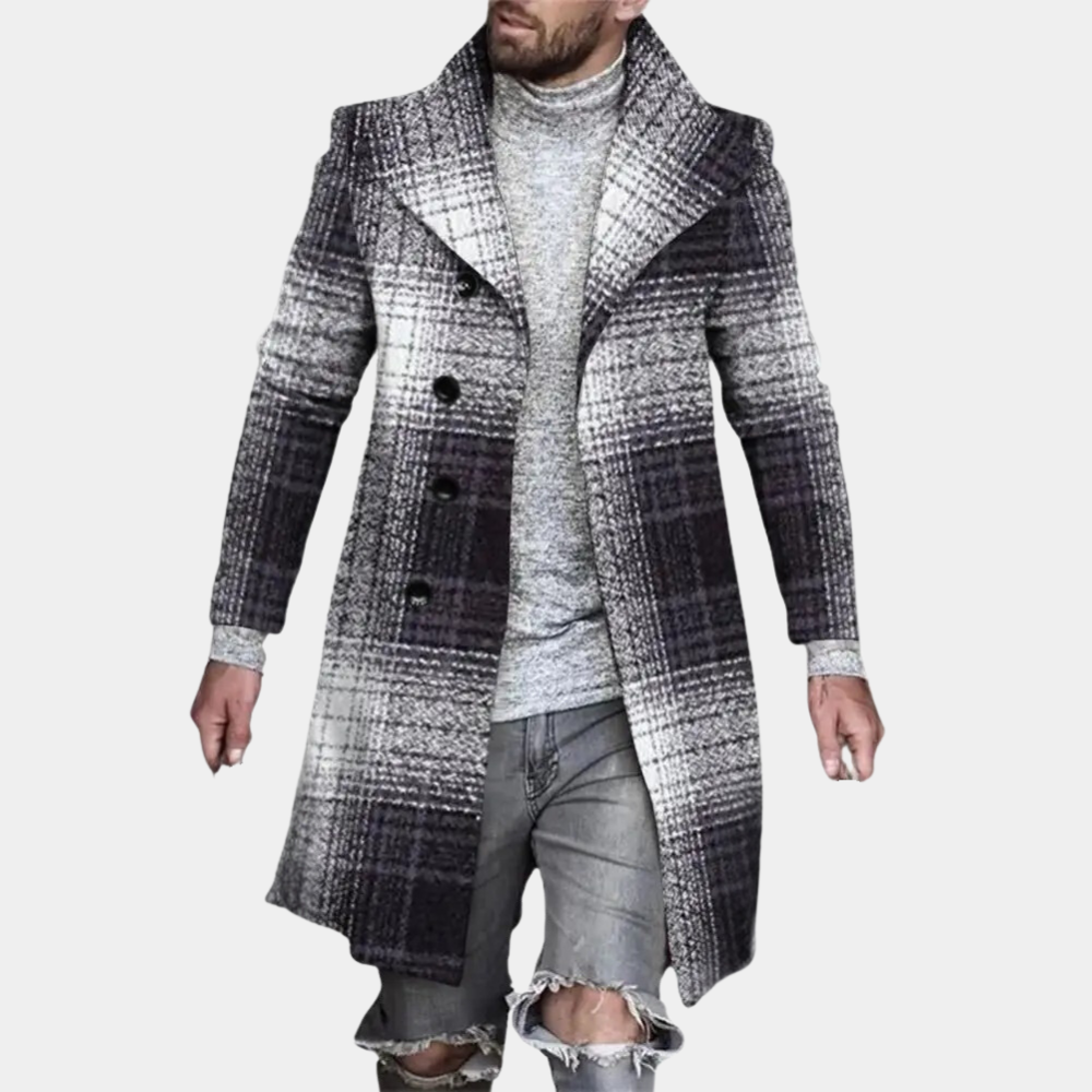 Moderne halblange Jacke im Trend für Herren