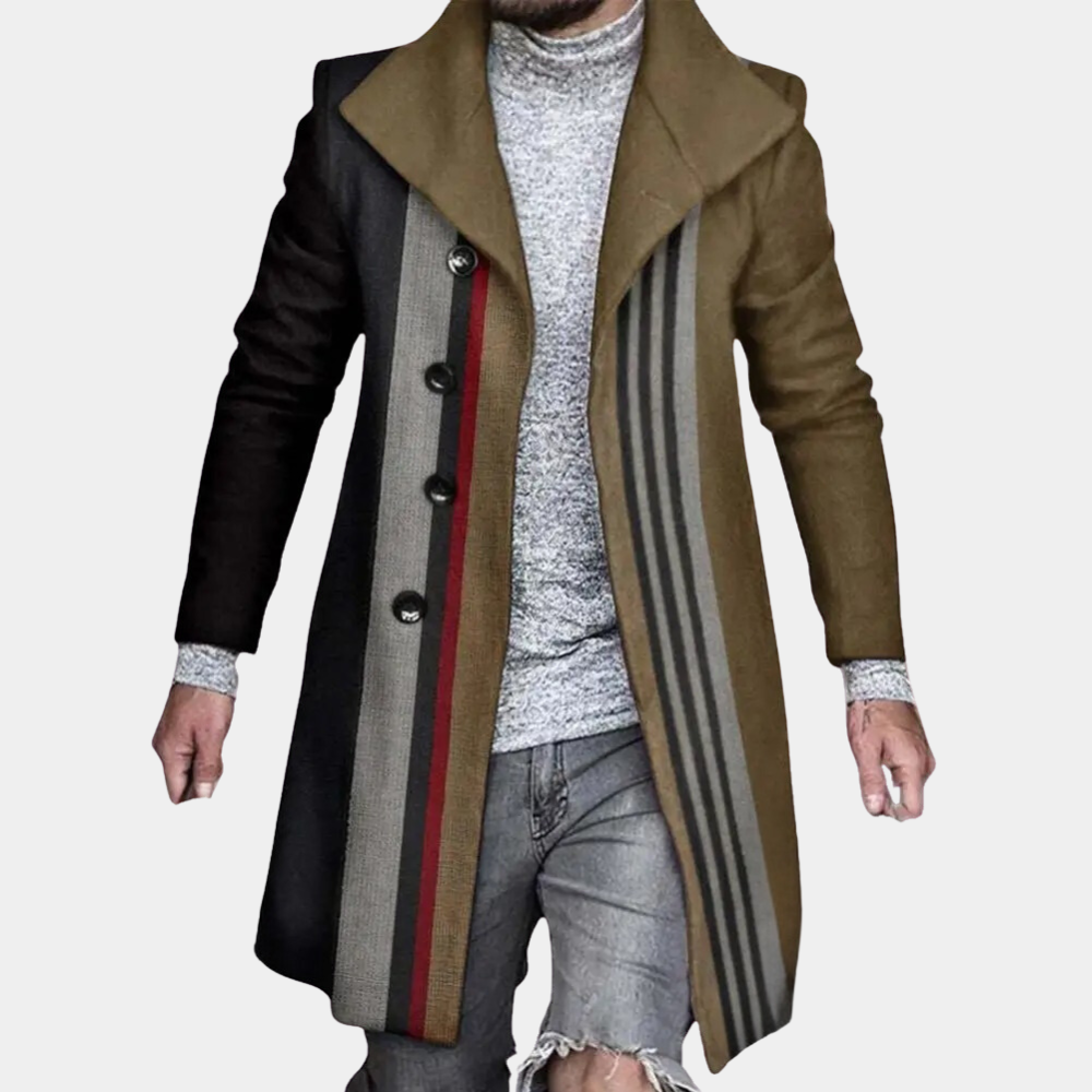 Moderne halblange Jacke im Trend für Herren