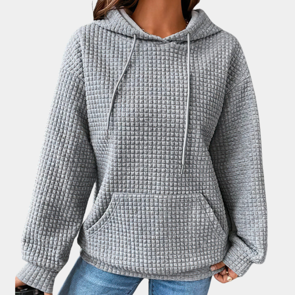 Damen-Kapuzenpullover mit Kordelzug im stylischen Design