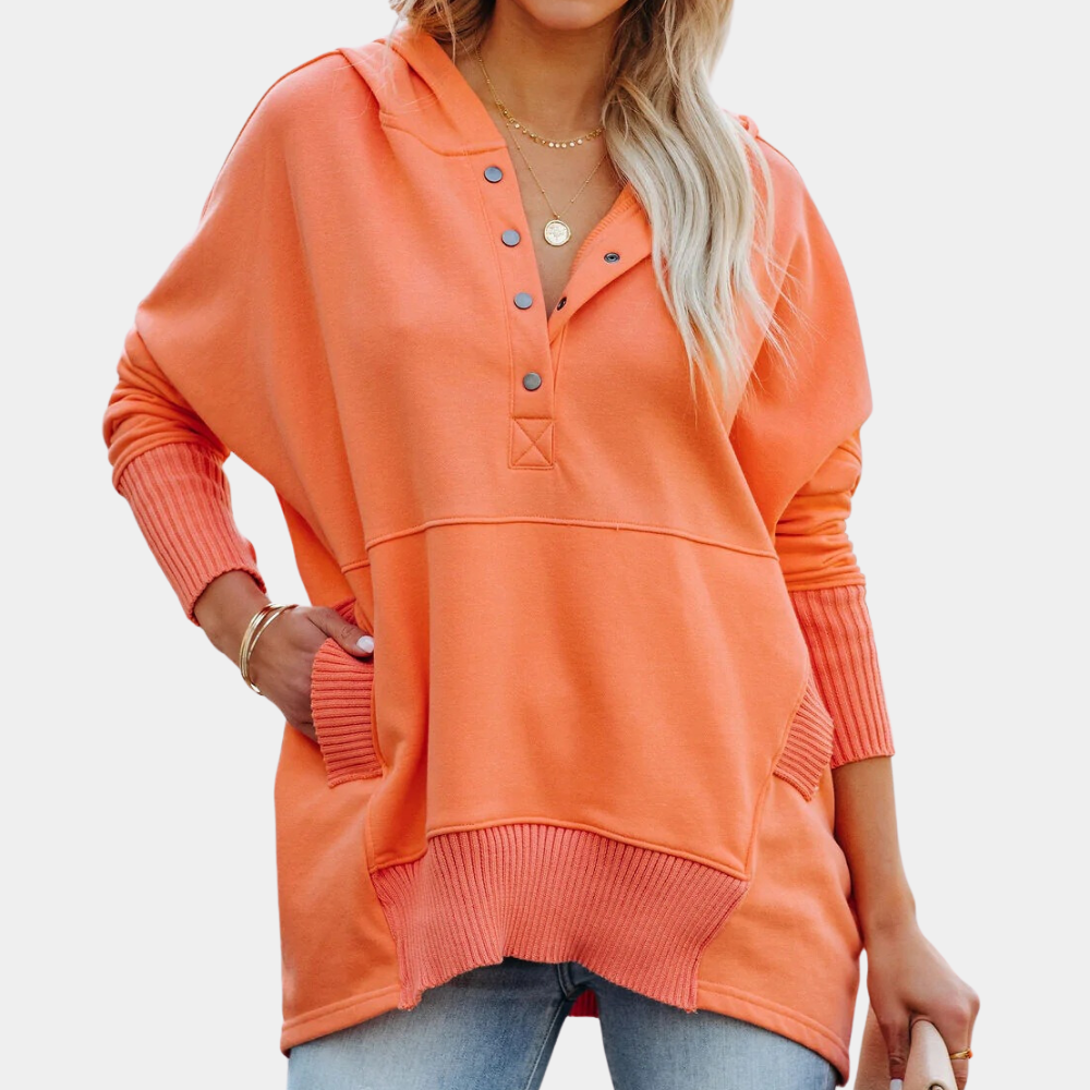 Trendiger, großer Hoodie für Damen – Komfort und Style vereint!