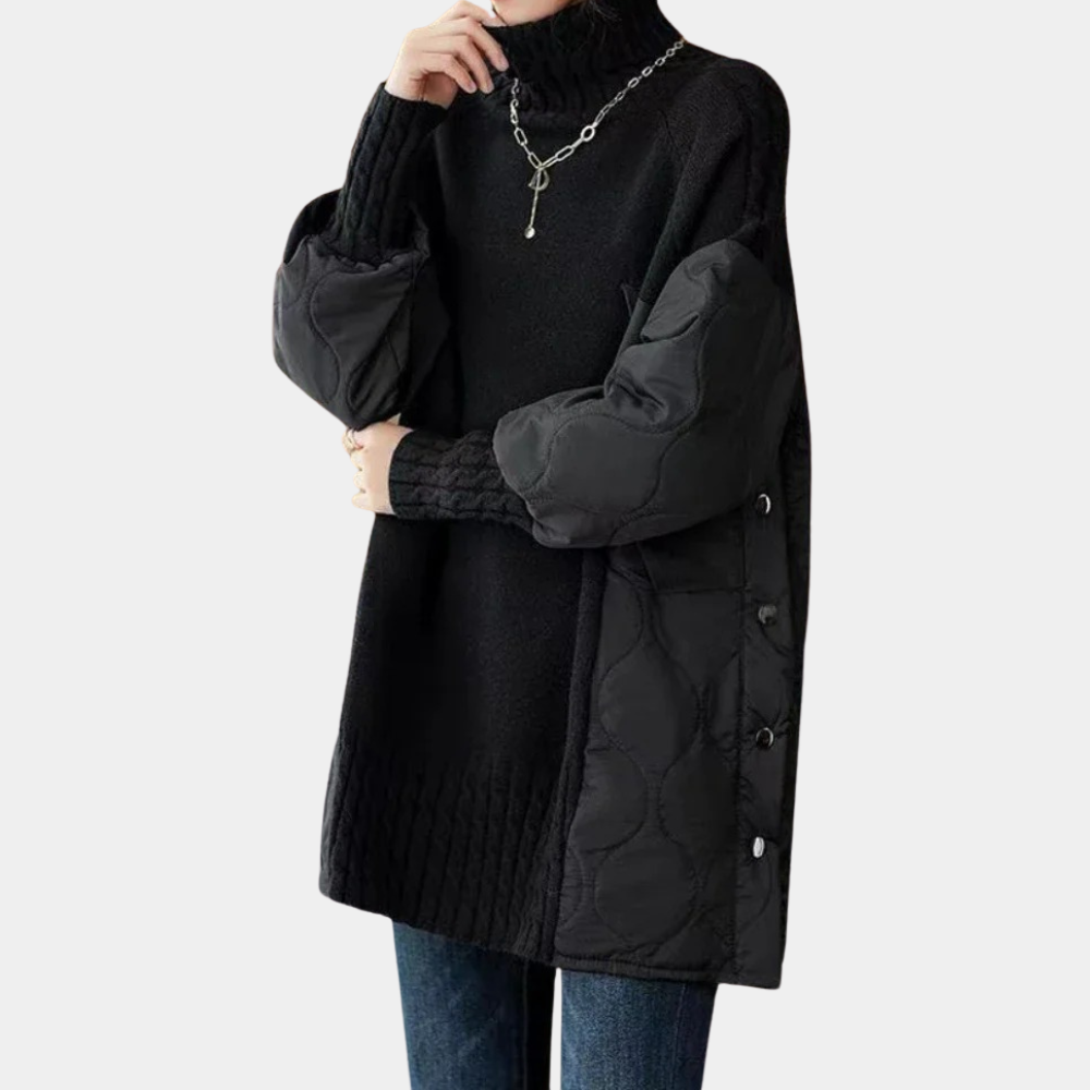 Raffinierter Damen-Rollkragenpullover für eleganten Stil