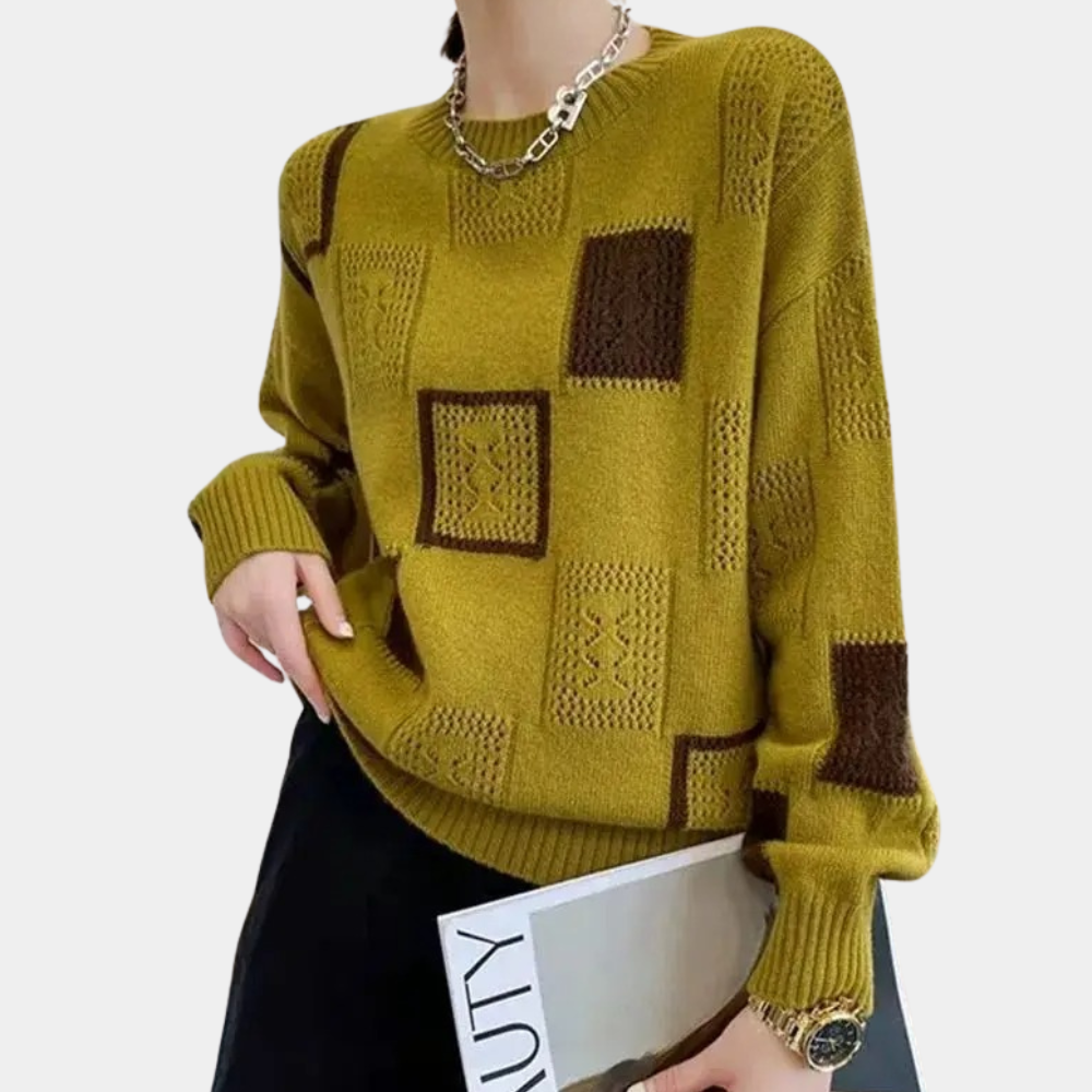 Luxuriöser Damenpullover von eleganter Qualität