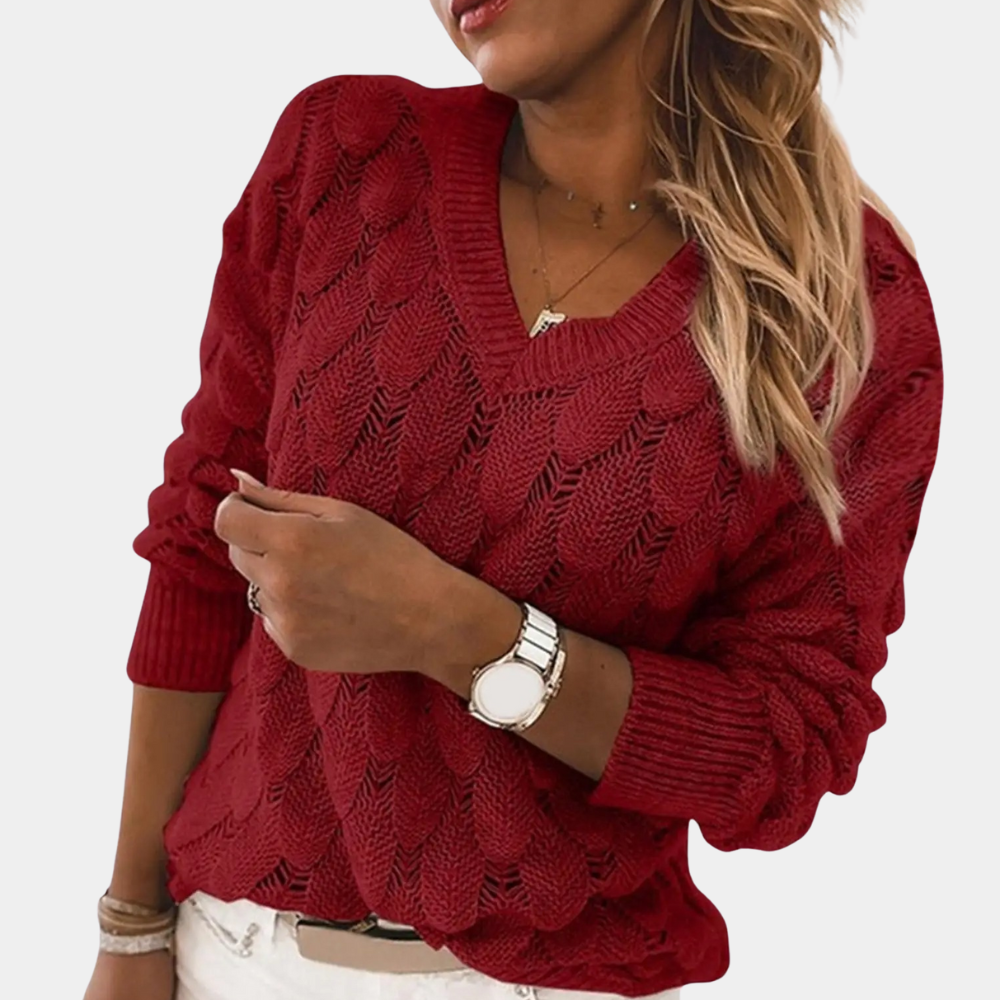 Luxuriöser Damen-Strickpullover von Sophies für höchsten Komfort