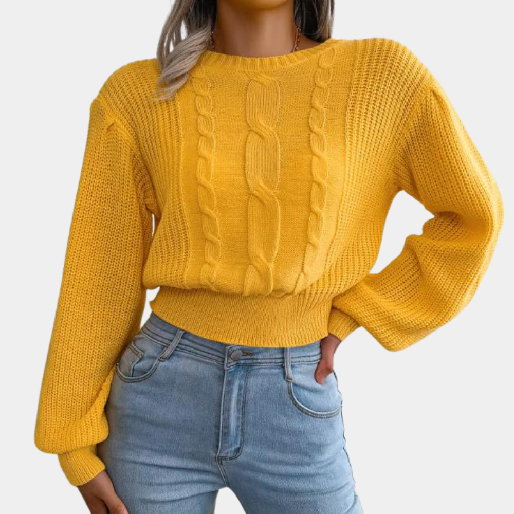 Kuscheliger Damenpullover Silvana aus weichem Strick