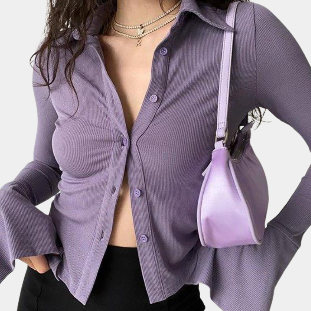 Modische Langarm Bluse für Damen von Tilde