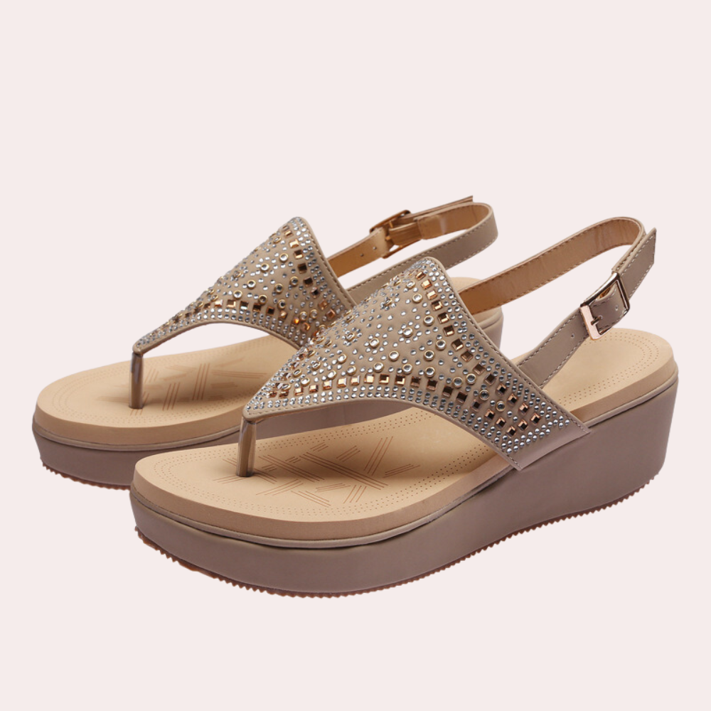 Kalina Damen-Hausschuhe: Glitzernde Pantoffeln für einen strahlenden Look