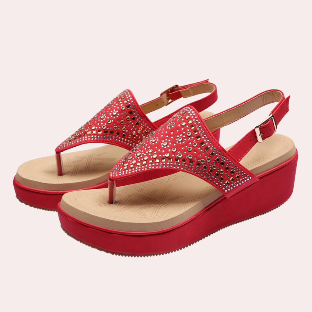 Kalina Damen-Hausschuhe: Glitzernde Pantoffeln für einen strahlenden Look