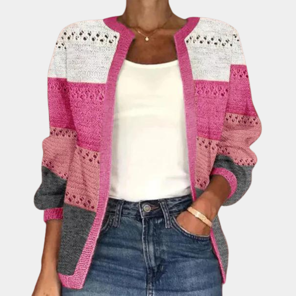 Krohn-e | Lässige und Mühelose Winter Strickjacke